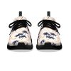 Palm Flamingo - Black Soles